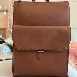 Samsonite leather laptop backpack